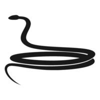 icono de vector de serpiente