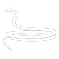 icono de vector de serpiente