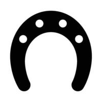 horseshoe icon vector