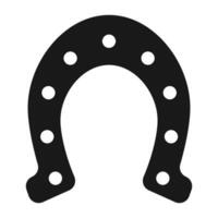 horseshoe icon vector