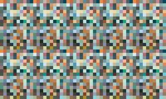 Pixelated Colorful Vibrant Geometric grid modern abstract pixel Noise Vector texture, Tile seamless pattern background