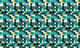 Pixelated Colorful Vibrant Geometric grid modern abstract pixel Noise Vector texture, Tile seamless pattern background
