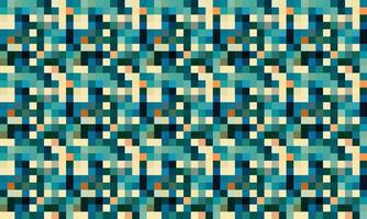 Pixelated Colorful Vibrant Geometric grid modern abstract pixel Noise Vector texture, Tile seamless pattern background