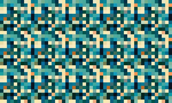 Pixelated Colorful Vibrant Geometric grid modern abstract pixel Noise Vector texture, Tile seamless pattern background