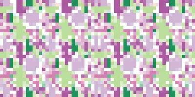 Pixelated Colorful Vibrant Geometric grid modern abstract pixel Noise Vector texture, Tile seamless pattern background