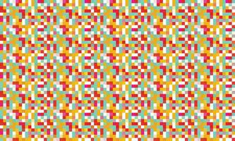 Pixelated Colorful Vibrant Geometric grid modern abstract pixel Noise Vector texture, Tile seamless pattern background