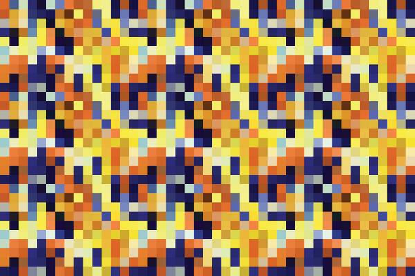 Pixelated Colorful Vibrant Geometric grid modern abstract pixel Noise Vector texture, Tile seamless pattern background
