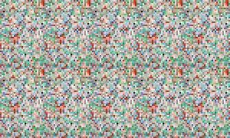 Pixelated Colorful Vibrant Geometric grid modern abstract pixel Noise Vector texture, Tile seamless pattern background