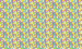 Pixelated Colorful Vibrant Geometric grid modern abstract pixel Noise Vector texture, Tile seamless pattern background