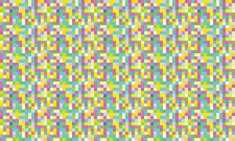 Pixelated Colorful Vibrant Geometric grid modern abstract pixel Noise Vector texture, Tile seamless pattern background