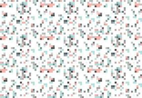 Pixelated Colorful Vibrant Geometric grid modern abstract pixel Noise Vector texture, Tile seamless pattern background