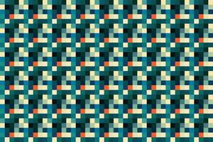Pixelated Colorful Vibrant Geometric grid modern abstract pixel Noise Vector texture, Tile seamless pattern background