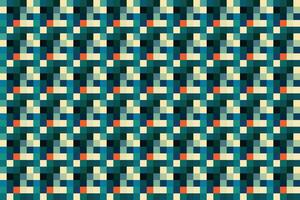 Pixelated Colorful Vibrant Geometric grid modern abstract pixel Noise Vector texture, Tile seamless pattern background