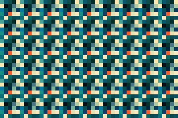 Pixelated Colorful Vibrant Geometric grid modern abstract pixel Noise Vector texture, Tile seamless pattern background