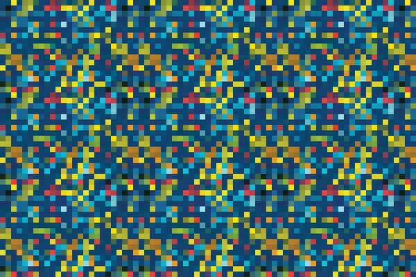 Pixelated Colorful Vibrant Geometric grid modern abstract pixel Noise Vector texture, Tile seamless pattern background