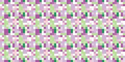 Pixelated Colorful Vibrant Geometric grid modern abstract pixel Noise Vector texture, Tile seamless pattern background