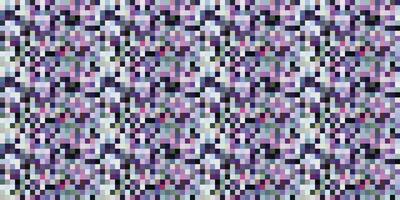Pixelated Colorful Vibrant Geometric grid modern abstract pixel Noise Vector texture, Tile seamless pattern background