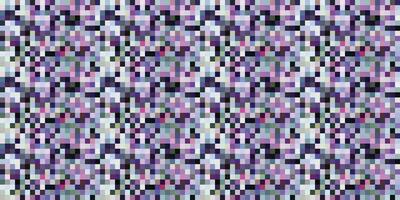 Pixelated Colorful Vibrant Geometric grid modern abstract pixel Noise Vector texture, Tile seamless pattern background