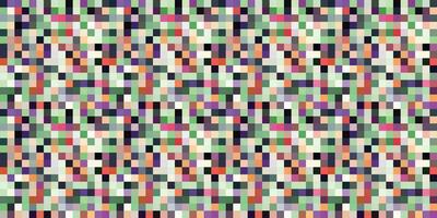 Pixelated Colorful Vibrant Geometric grid modern abstract pixel Noise Vector texture, Tile seamless pattern background