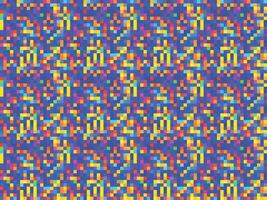 Pixelated Colorful Vibrant Geometric grid modern abstract pixel Noise Vector texture, Tile seamless pattern background