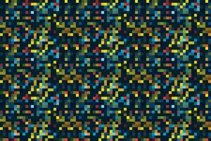 Pixelated Colorful Vibrant Geometric grid modern abstract pixel Noise Vector texture, Tile seamless pattern background