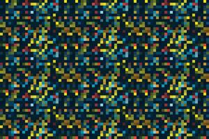 Pixelated Colorful Vibrant Geometric grid modern abstract pixel Noise Vector texture, Tile seamless pattern background