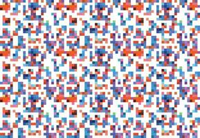 Pixelated Colorful Vibrant Geometric grid modern abstract pixel Noise Vector texture, Tile seamless pattern background