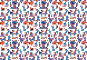 Pixelated Colorful Vibrant Geometric grid modern abstract pixel Noise Vector texture, Tile seamless pattern background