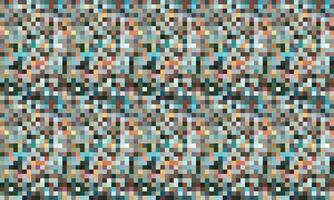 Pixelated Colorful Vibrant Geometric grid modern abstract pixel Noise Vector texture, Tile seamless pattern background