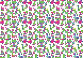 Pixelated Colorful Vibrant Geometric grid modern abstract pixel Noise Vector texture, Tile seamless pattern background