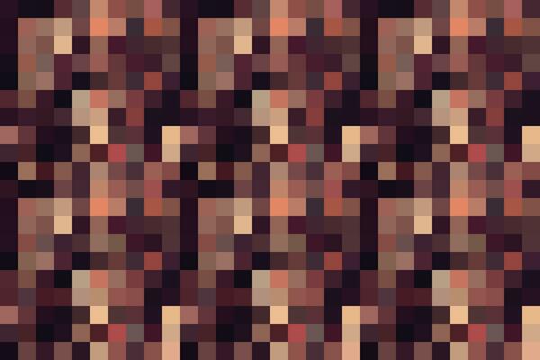 Pixelated Colorful Vibrant Geometric grid modern abstract pixel Noise Vector texture, Tile seamless pattern background