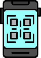 Qr Code Vector Icon Design