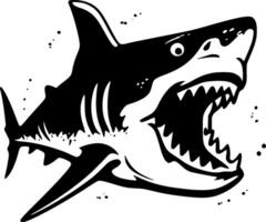 Shark - High Quality Vector Logo - Vector illustration ideal for T-shirt graphic