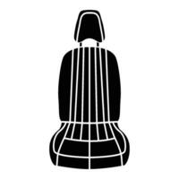 Car seat icon vector