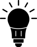 Led Light Vector Icon Design