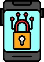 Cyber Security Vector Icon Design