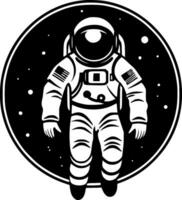 astronauta - alto calidad vector logo - vector ilustración ideal para camiseta gráfico