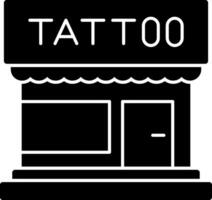 tatuaje estudio vector icono diseño