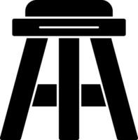 Stool Vector Icon Design