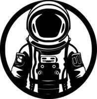 astronauta - alto calidad vector logo - vector ilustración ideal para camiseta gráfico