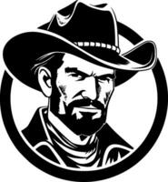 Cowboy - High Quality Vector Logo - Vector illustration ideal for T-shirt graphic