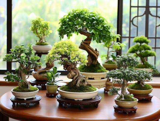bellissimo in vaso Bonsai ornamentale impianti generativo ai 27213038 Stock  Photo su Vecteezy