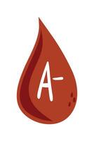 Blood Donor Element Illustration. Hand drawn Vector illustrations. Hematology icons set. Donate Blood, Health Care Concept. World Blood Donor Day. Trendy digital art. Isolated On White Background