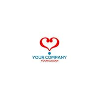 love question logo vector