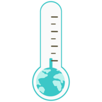 Global climate change illustration png