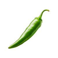 Chili, Grün Chili, Grün Chili png, Chili transparent Hintergrund, ai generiert png