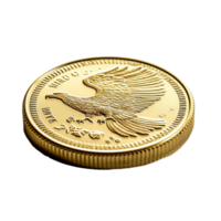 Gold Coin, Gold Coin Png, Gold Coin Transparent Background, AI Generated png