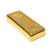 goud bar, goud bar png, goud bar transparant achtergrond, ai gegenereerd png