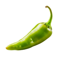 Chili, Green Chili, Green Chili Png, Chili Transparent Background, AI Generated png