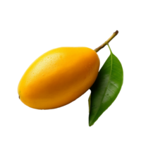 Jaune fruit, Jaune fruit png, Jaune fruit transparent arrière-plan, ai généré png